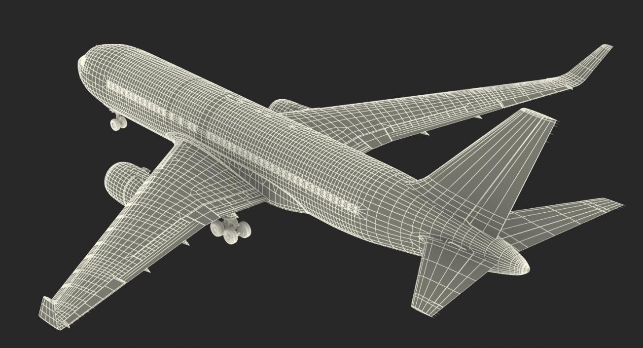 Boeing 767-200ER Generic 3D model