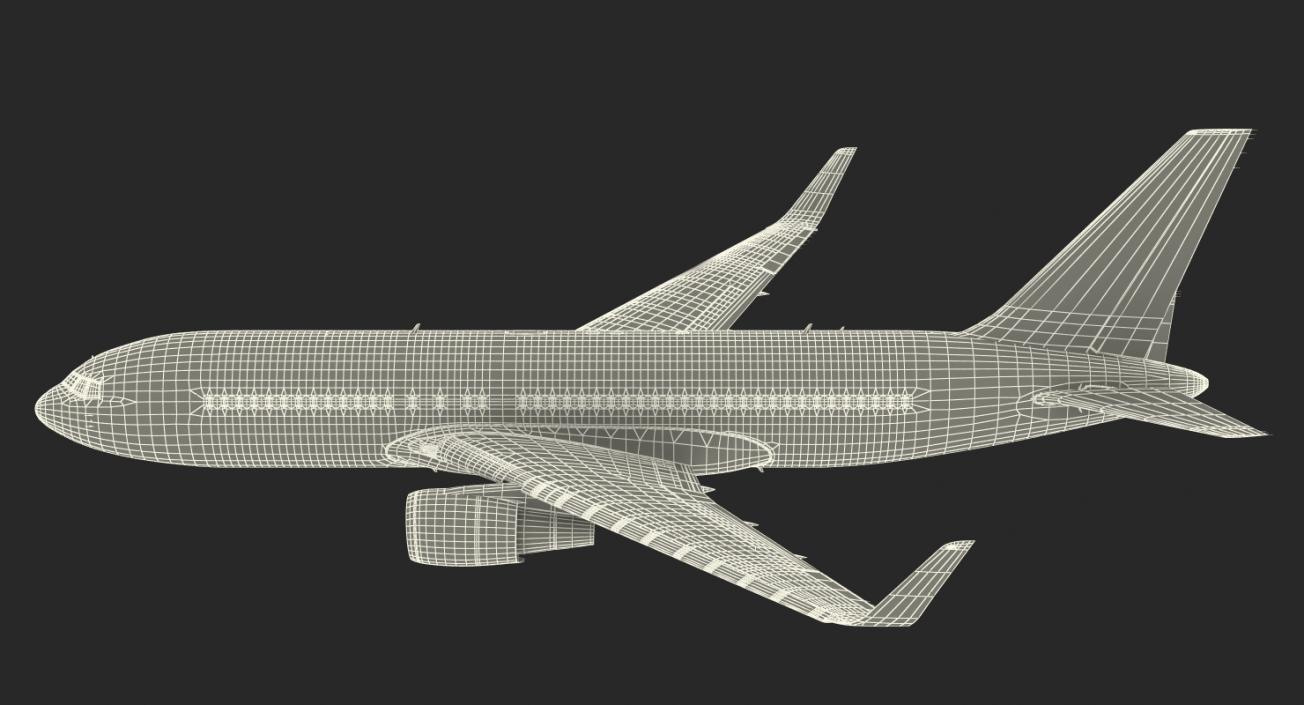 Boeing 767-200ER Generic 3D model