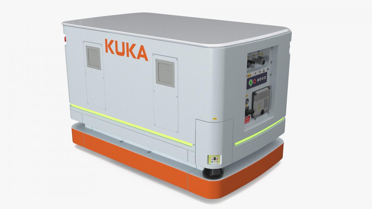 Mobile Remote Control for KUKA KMR Iiwa 3D model