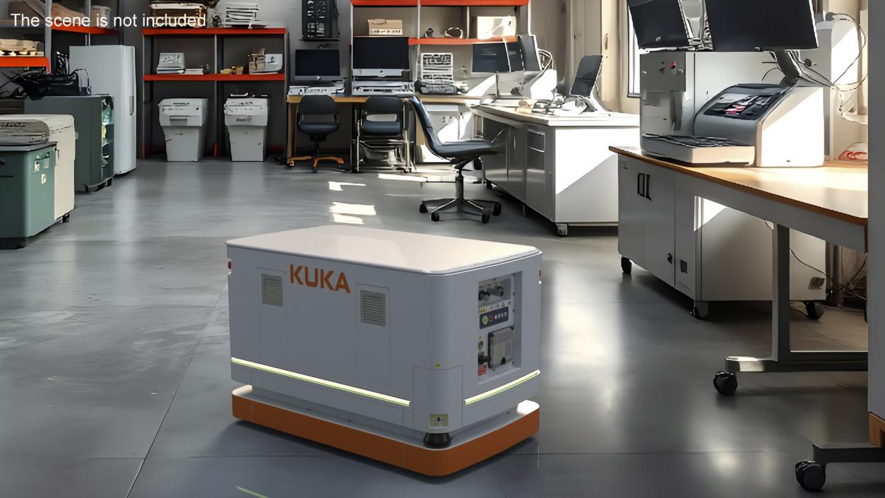 Mobile Remote Control for KUKA KMR Iiwa 3D model