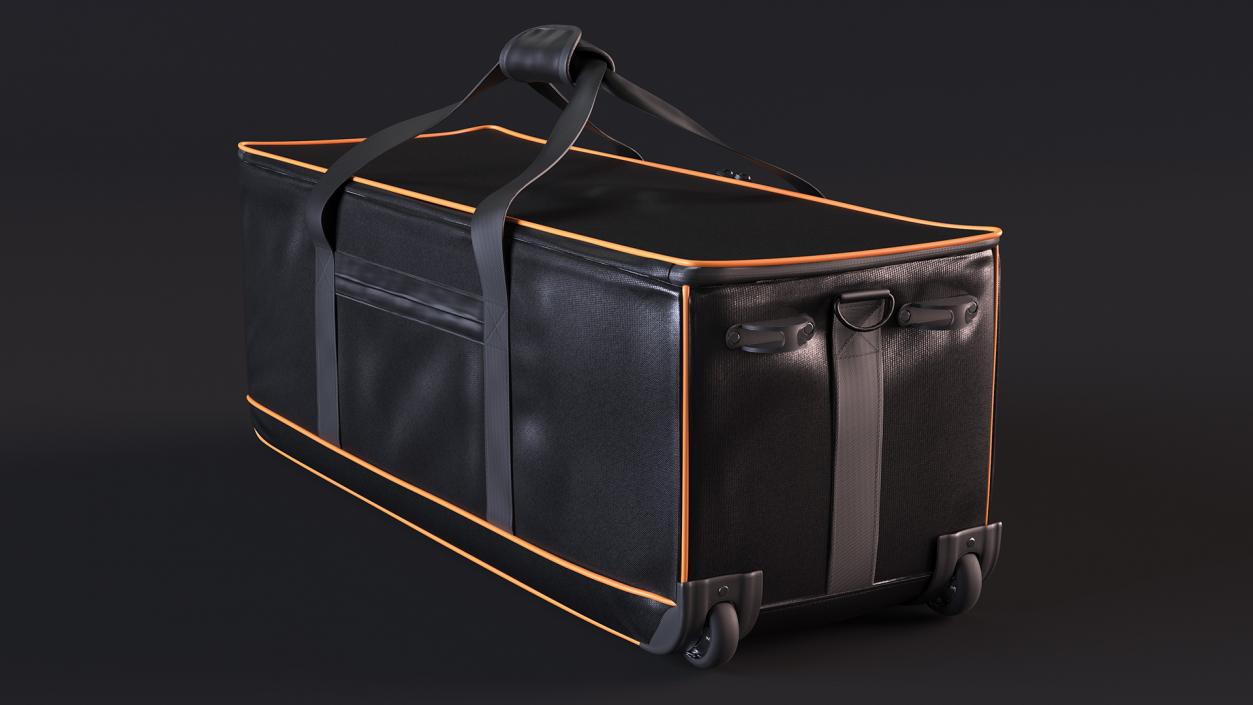 3D Heavy Duty Lighting Bag with Wheels Slinger model