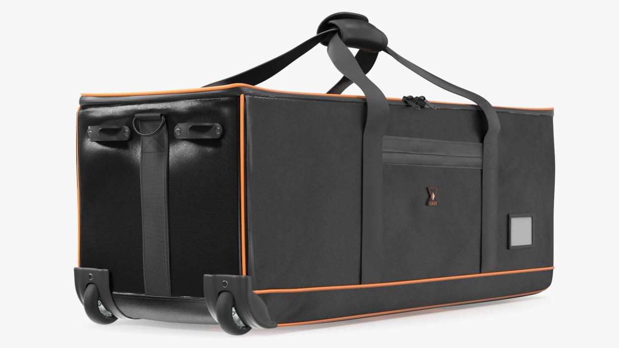 3D Heavy Duty Lighting Bag with Wheels Slinger model