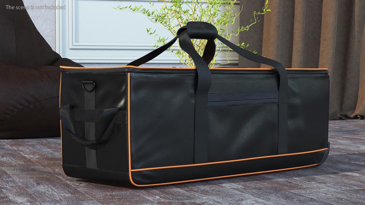 3D Heavy Duty Lighting Bag with Wheels Slinger model