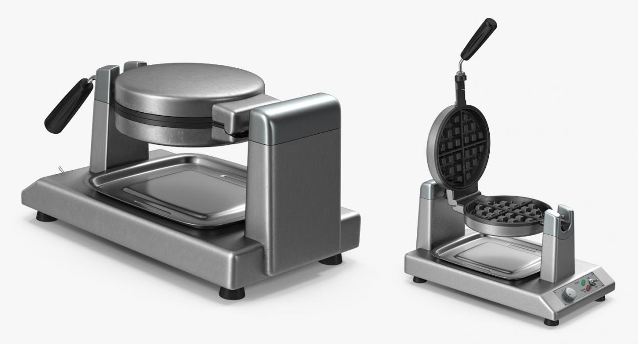 3D Commercial Waffle Baker Machine