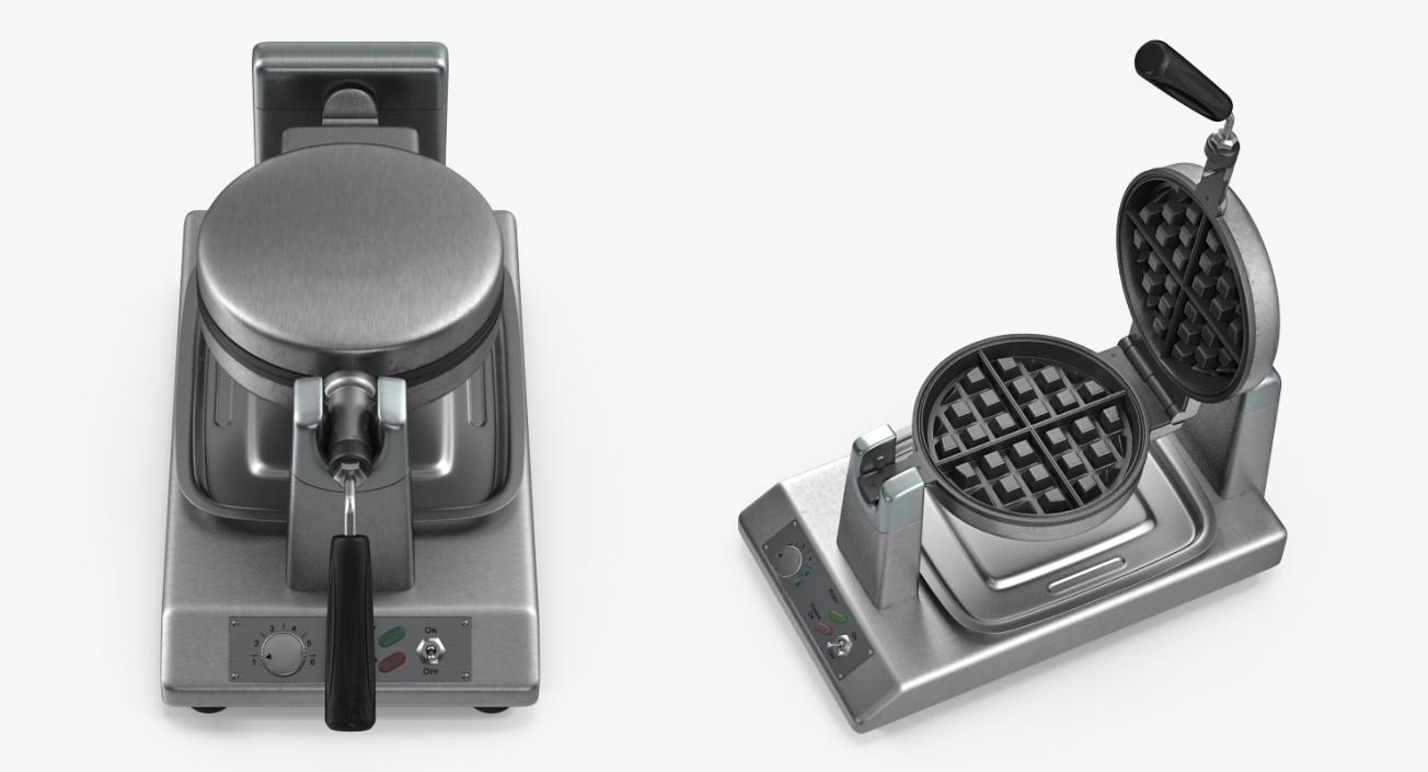 3D Commercial Waffle Baker Machine