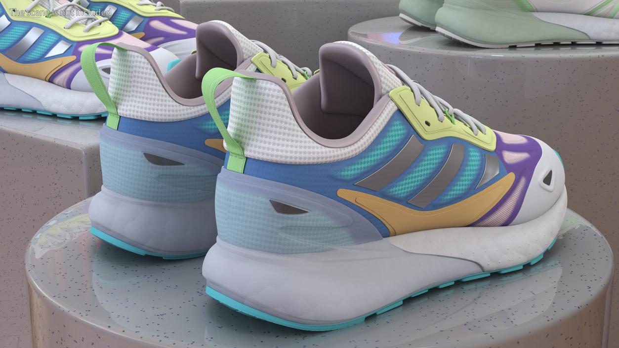 3D Colored Sneakers