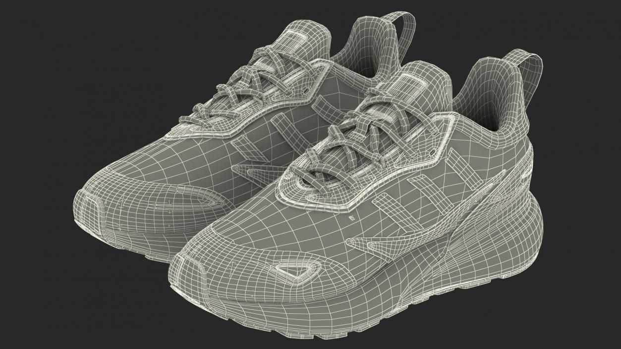 3D Colored Sneakers