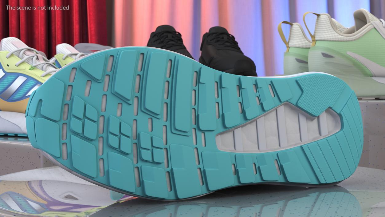 3D Colored Sneakers