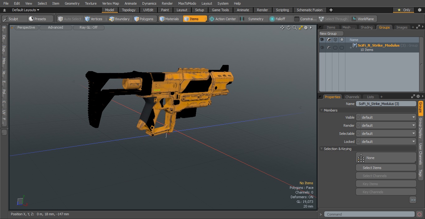 SciFi N-Strike Modulus 3D