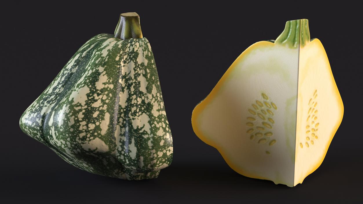 Cut Pumpkin Collection 3D