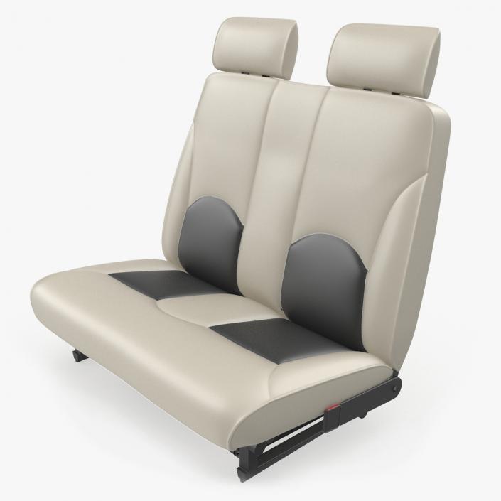 3D model Light Airplane Passenger Seats