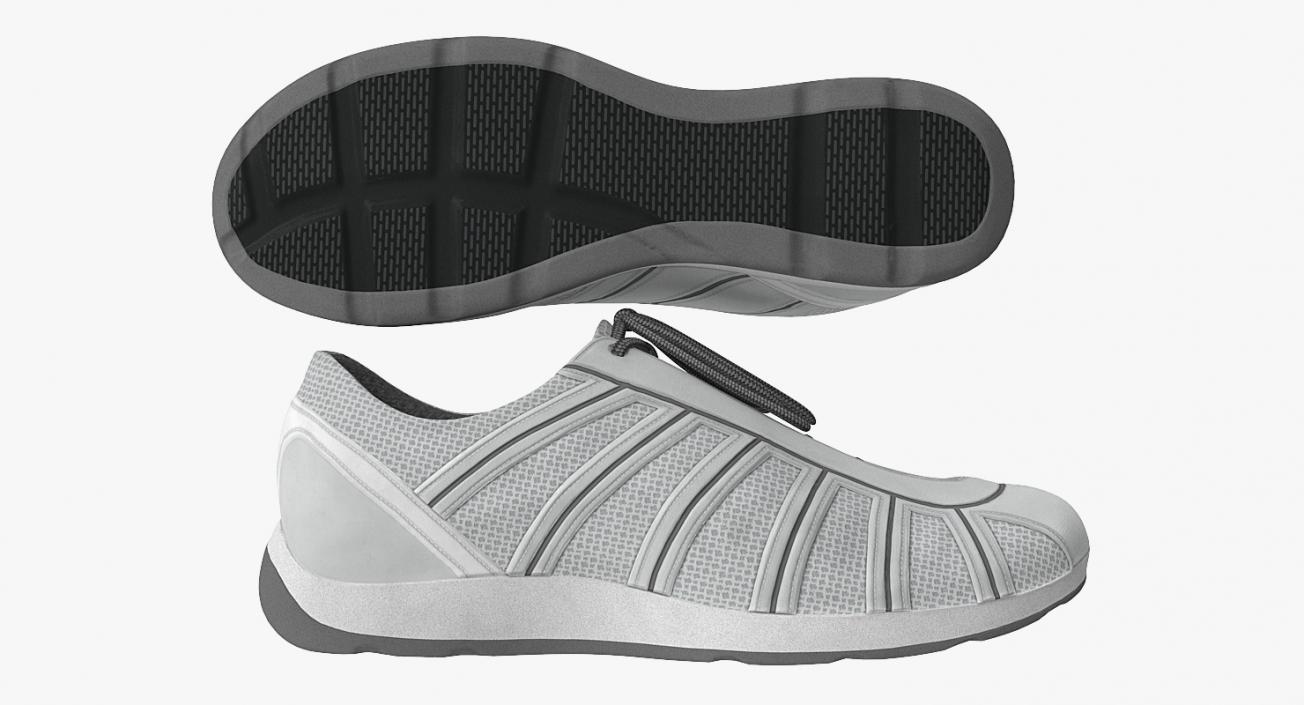 3D Fencing Shoes model