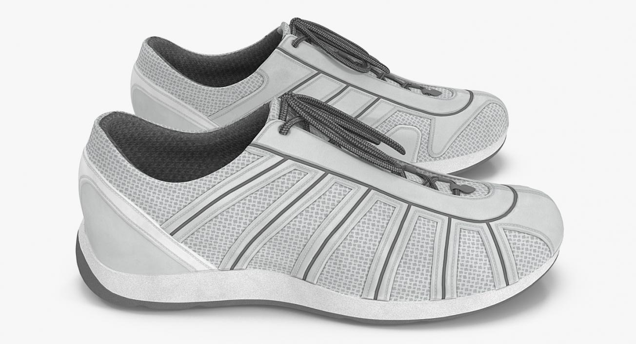 3D Fencing Shoes model