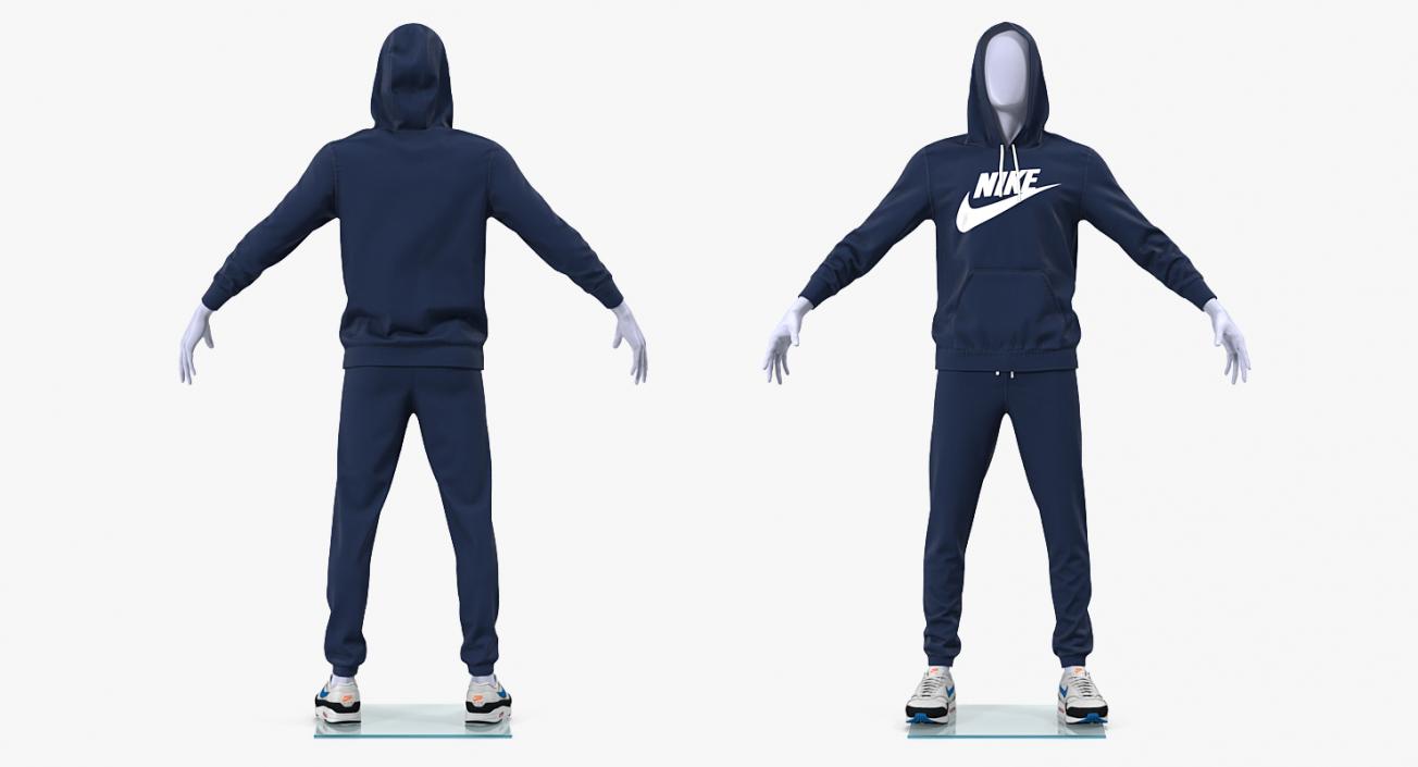 Nike Sport Clothes Collection 3D model