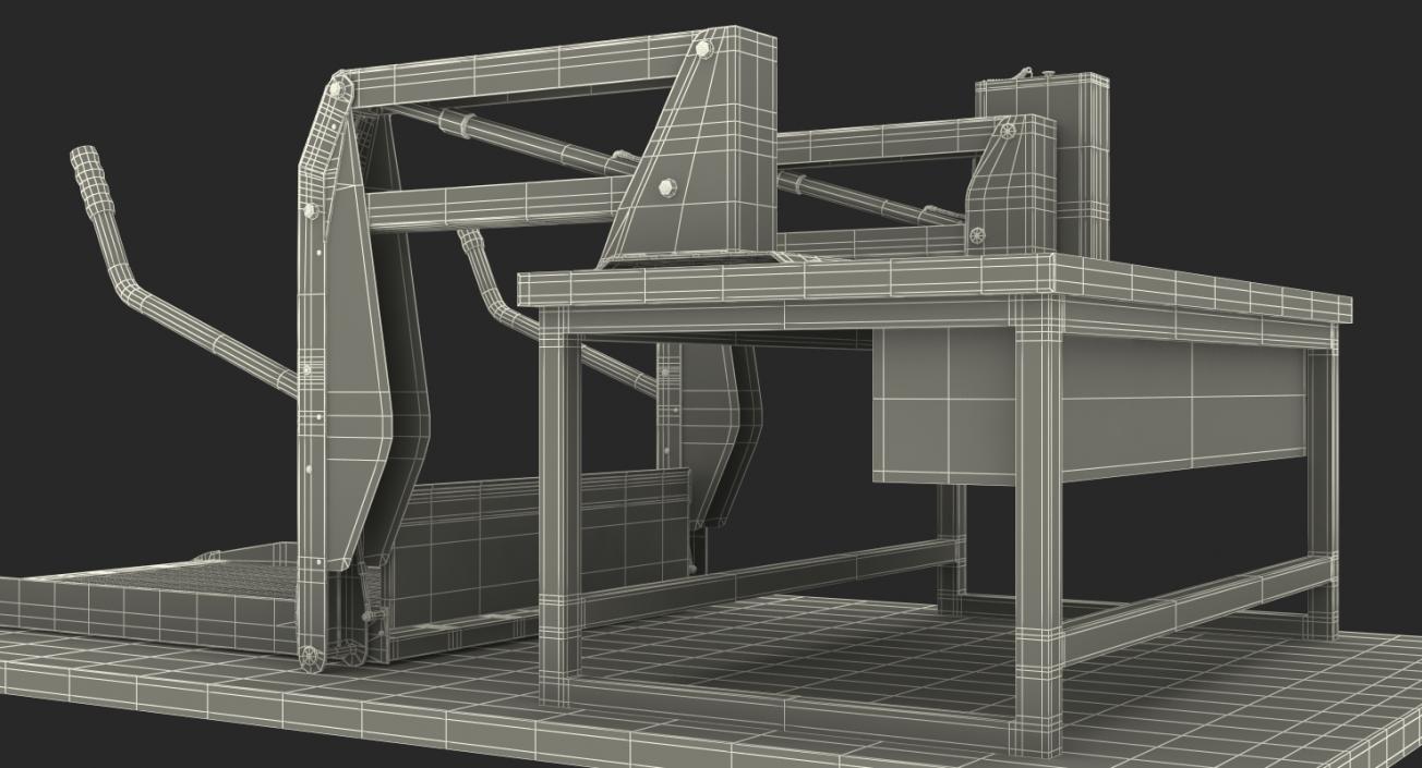 3D Commercial Wheelchair Lift