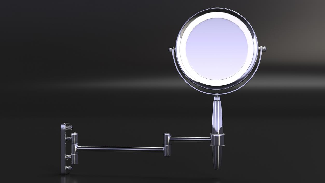 3D Wall Mounted Makeup Mirror