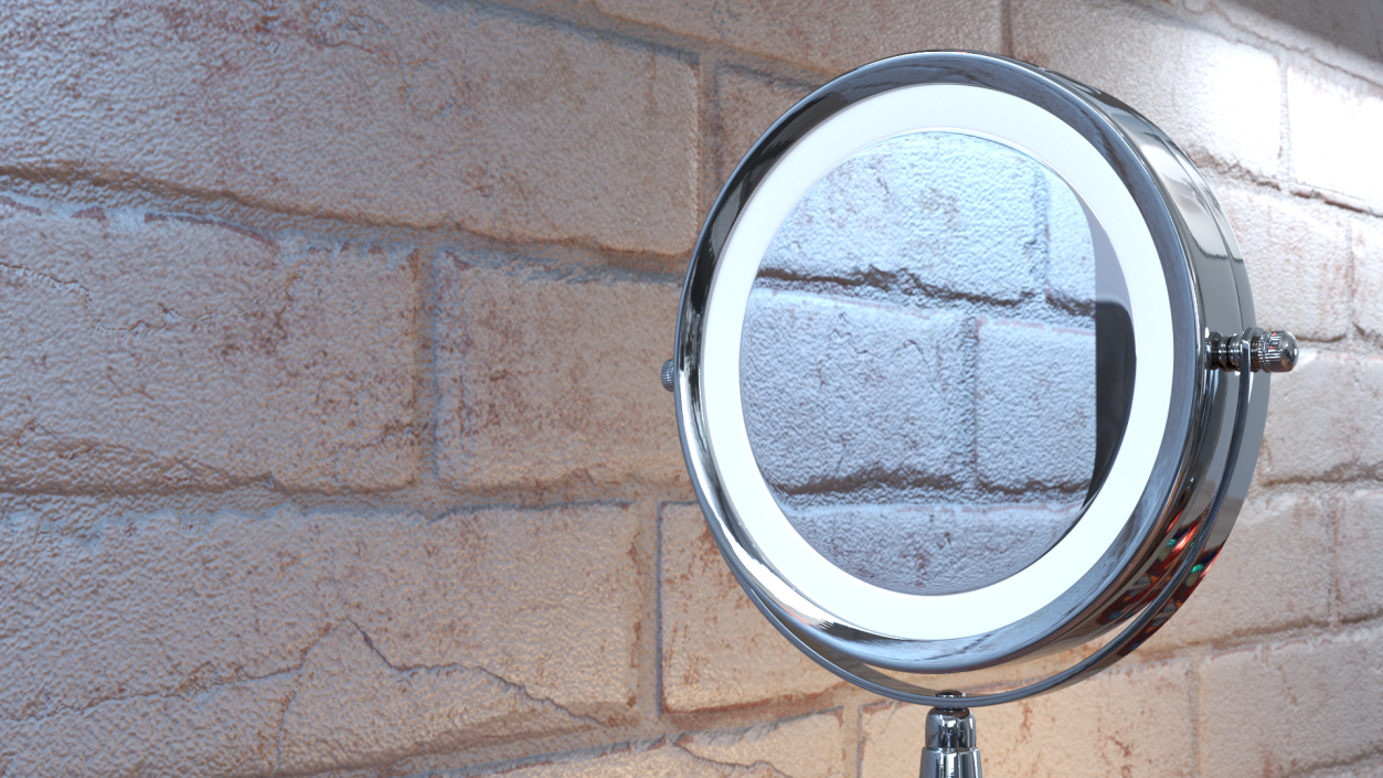 3D Wall Mounted Makeup Mirror