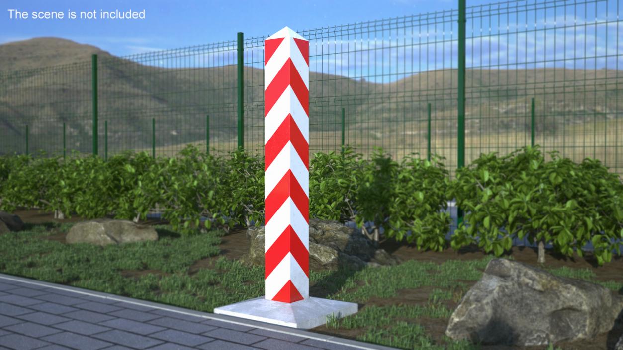 3D Border Post of Poland