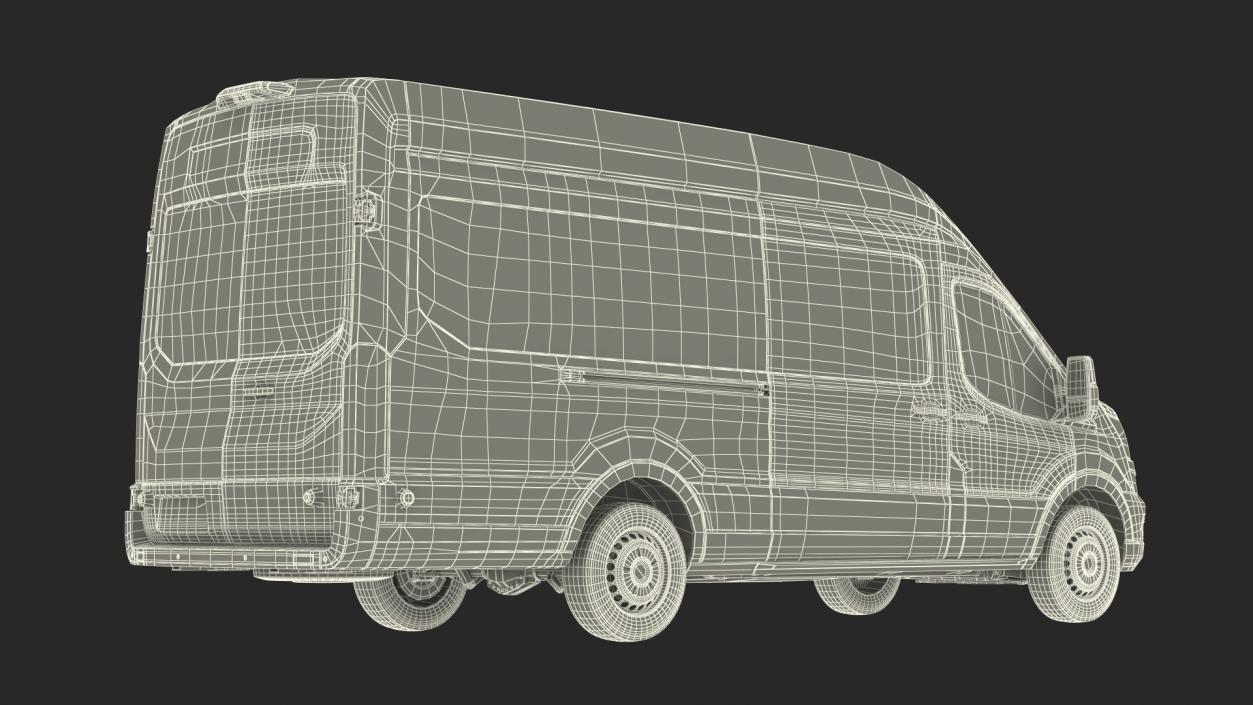 Cargo Van Generic 2020 3D