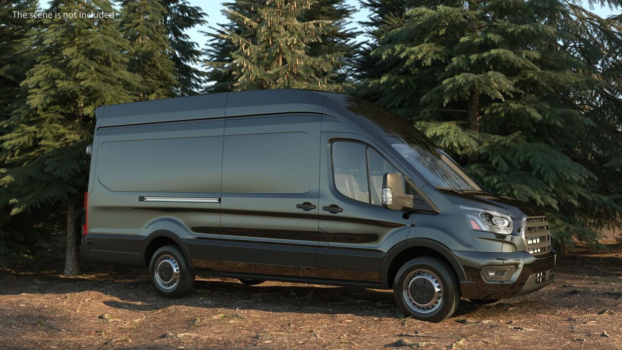 Cargo Van Generic 2020 3D