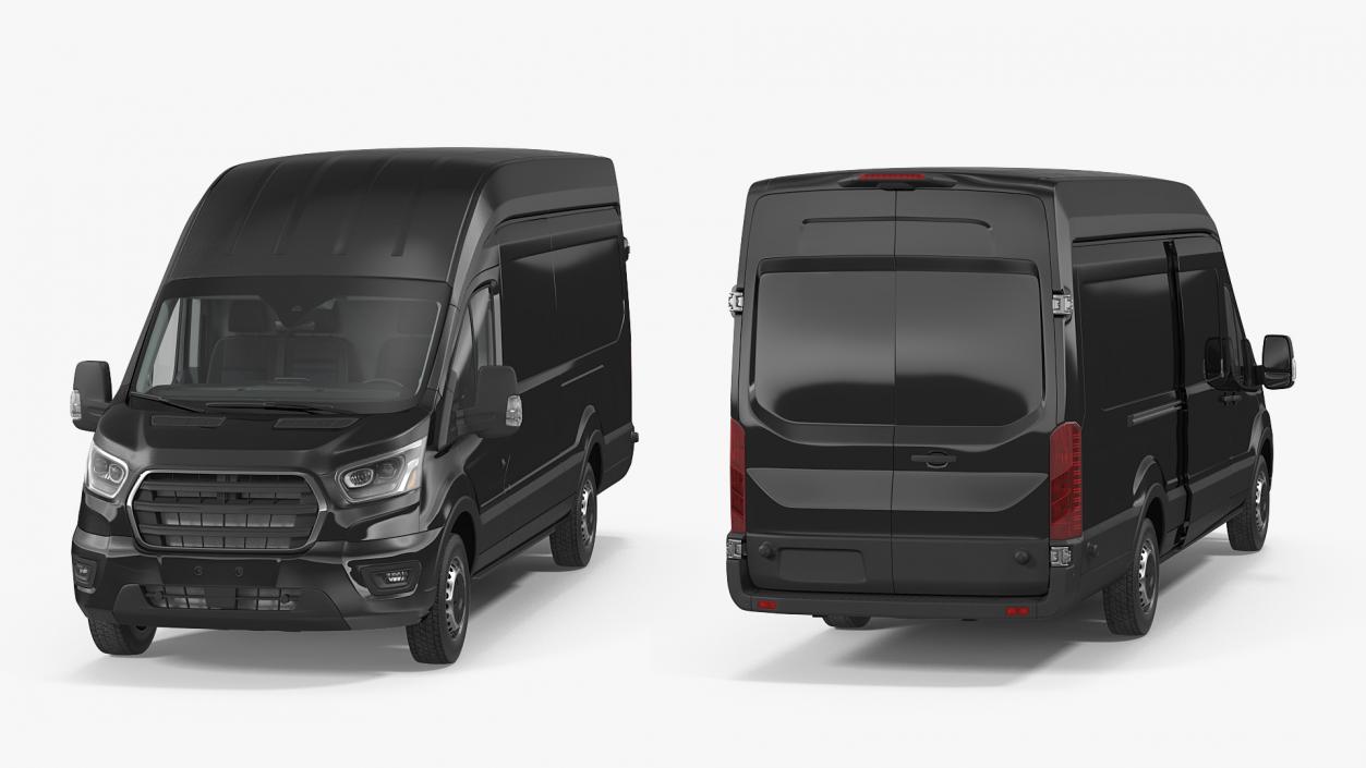 Cargo Van Generic 2020 3D