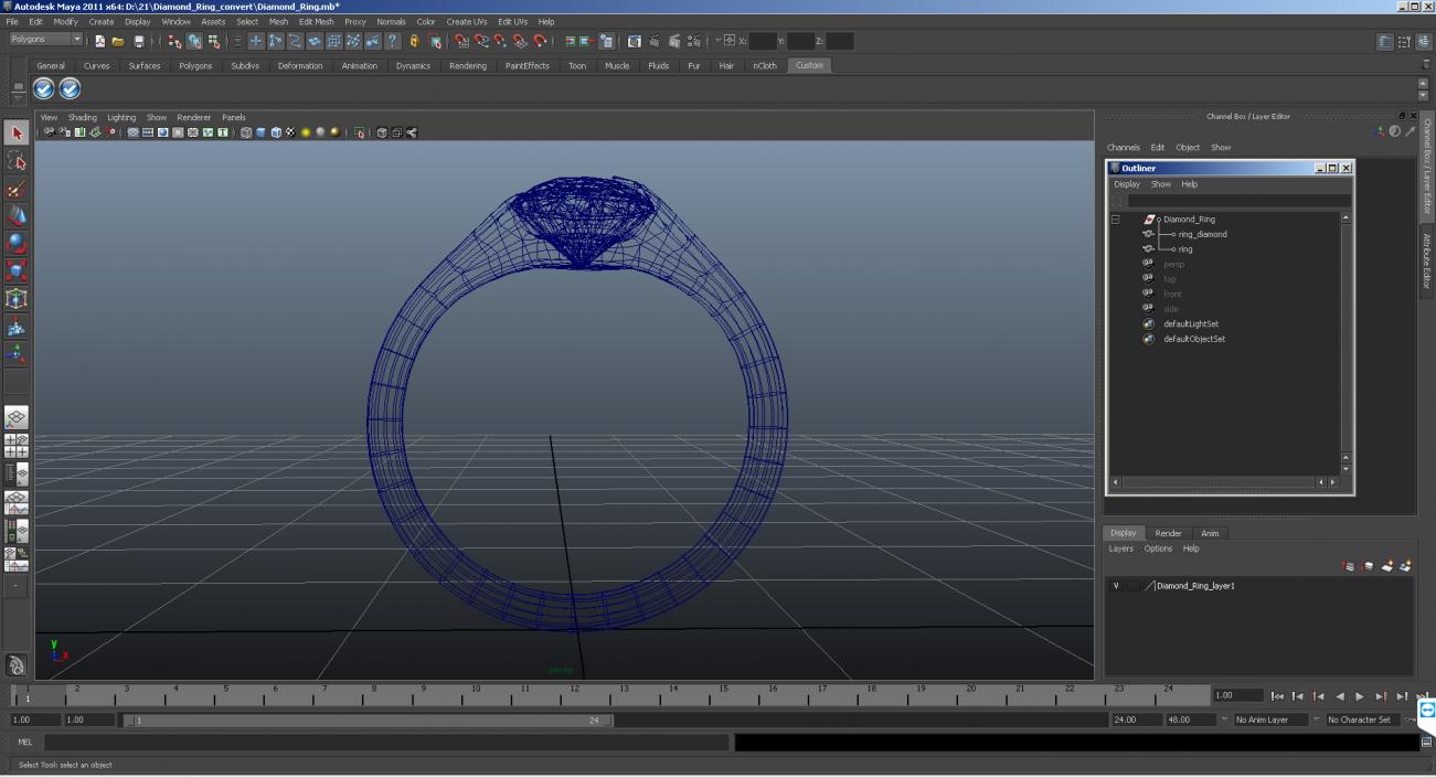 Diamond Ring 3D