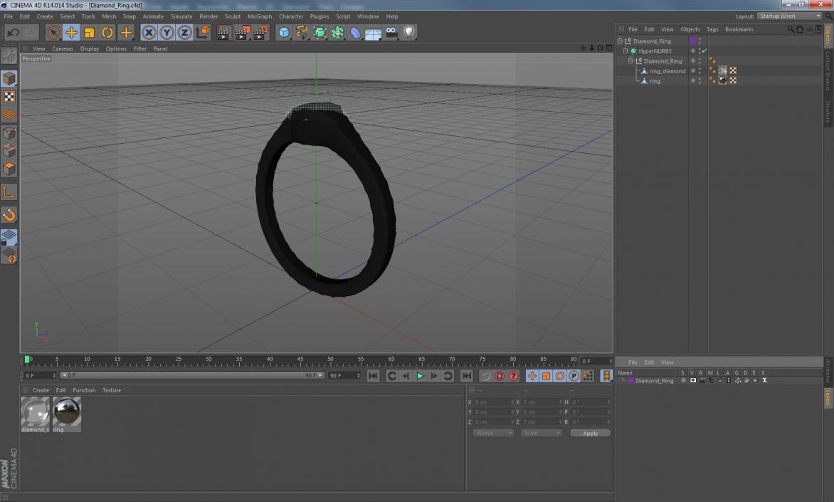 Diamond Ring 3D