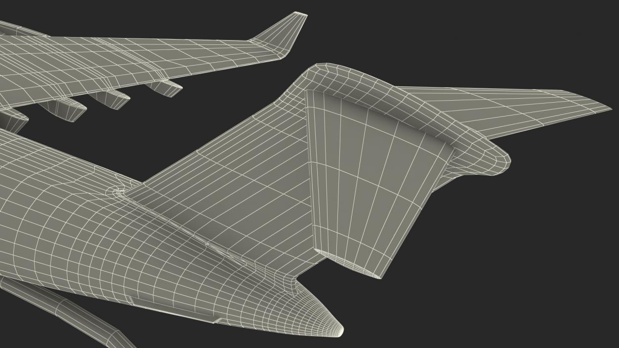 3D Globemaster III Scale Model with Stand model