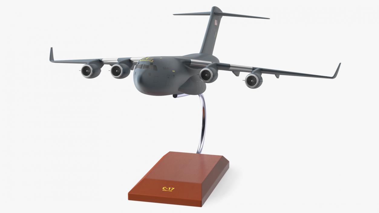 3D Globemaster III Scale Model with Stand model