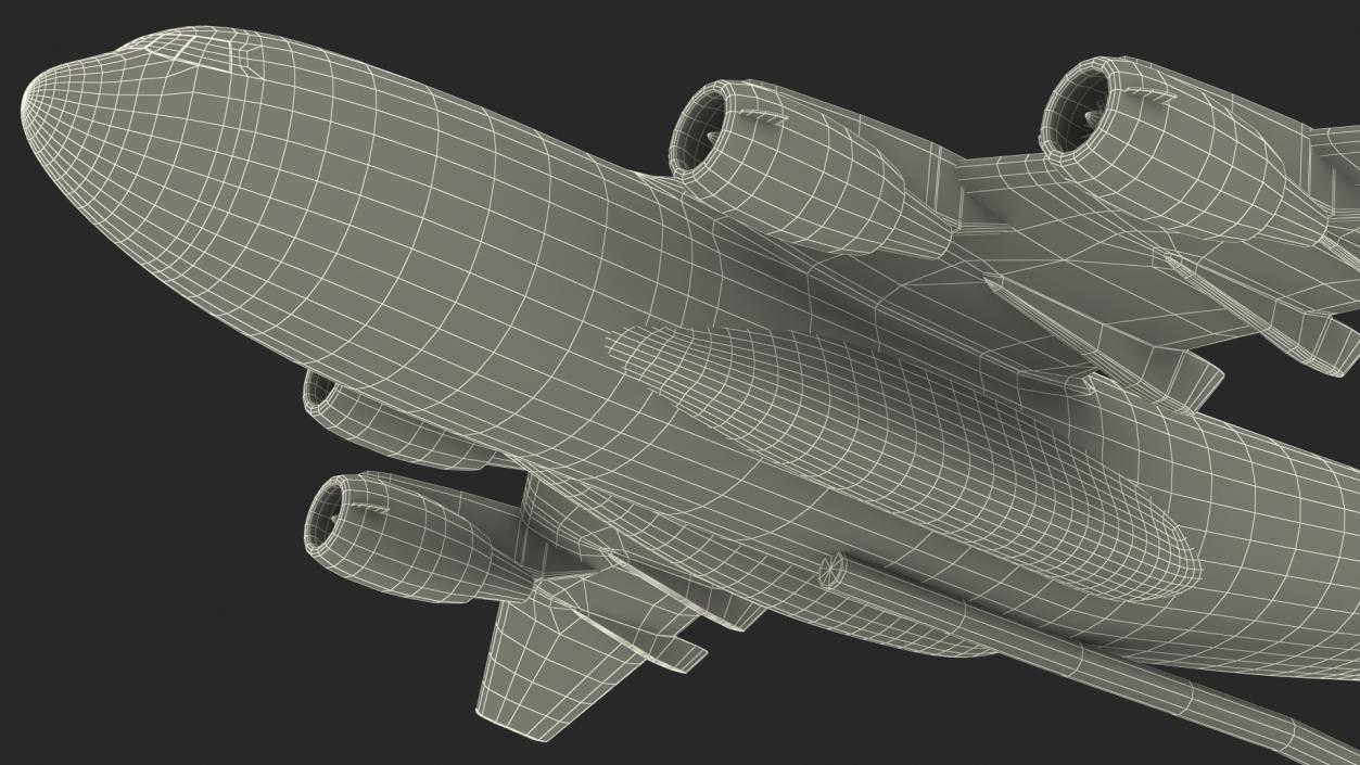 3D Globemaster III Scale Model with Stand model