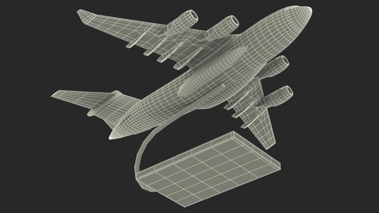 3D Globemaster III Scale Model with Stand model