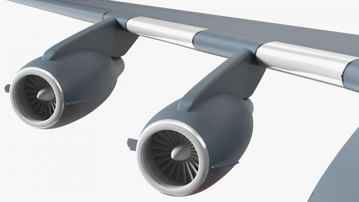 3D Globemaster III Scale Model with Stand model