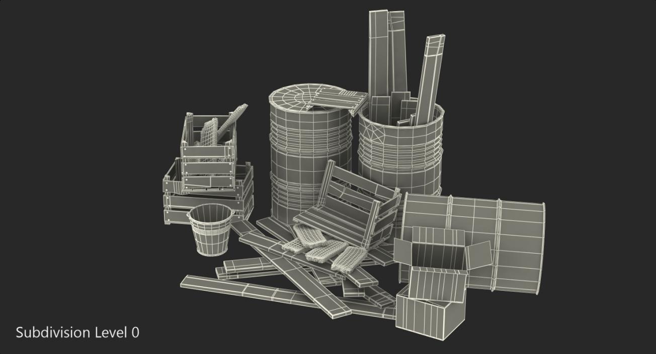 Industrial Debris 3D