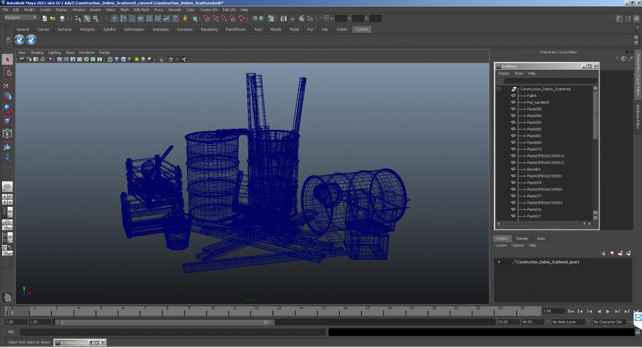 Industrial Debris 3D