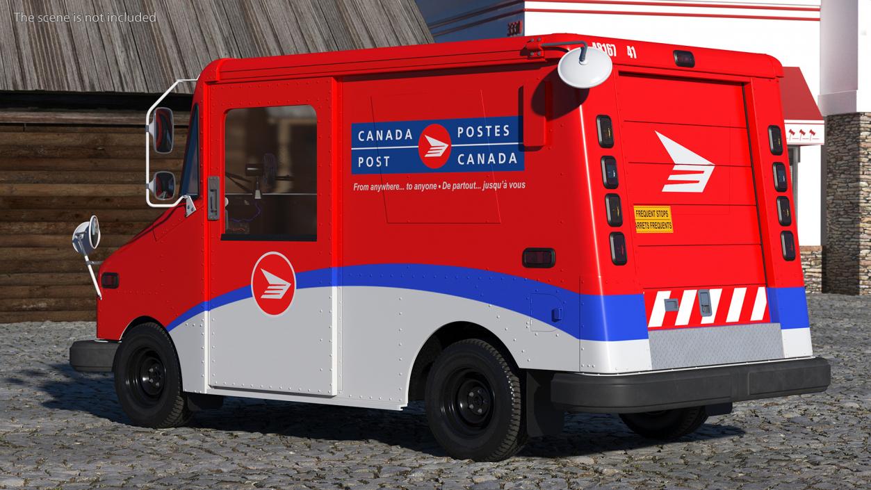 Canada Grumman LLV Post Car 3D