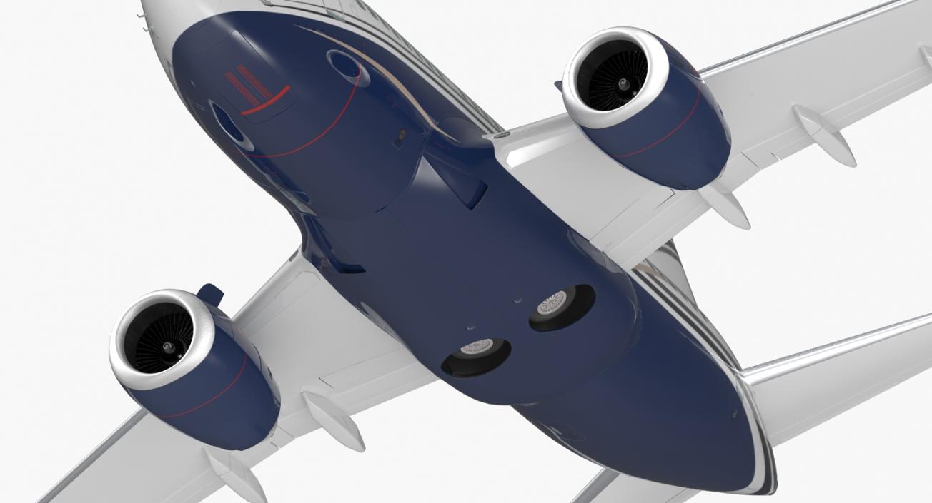 3D Boeing 737-600 with Interior Generic