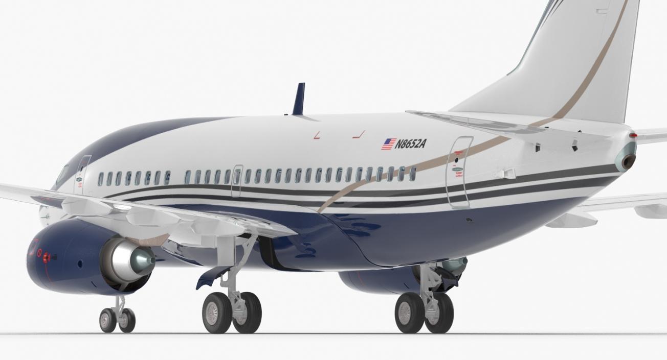 3D Boeing 737-600 with Interior Generic