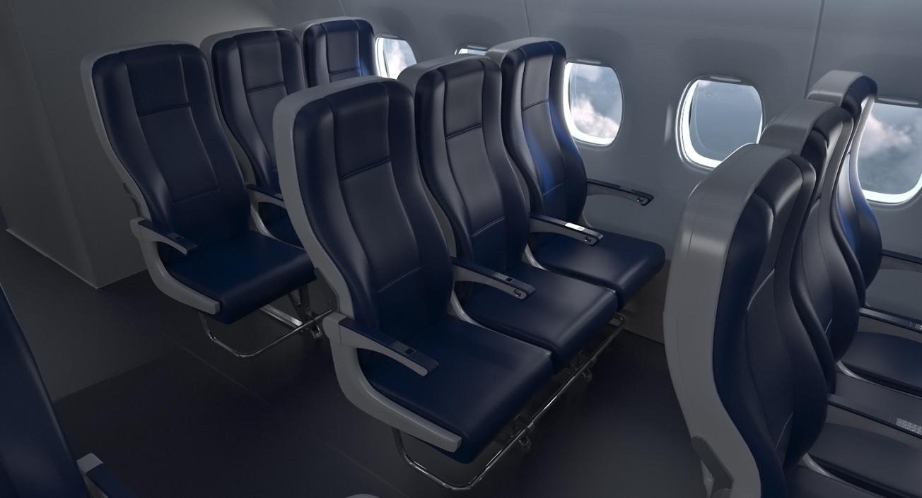 3D Boeing 737-600 with Interior Generic