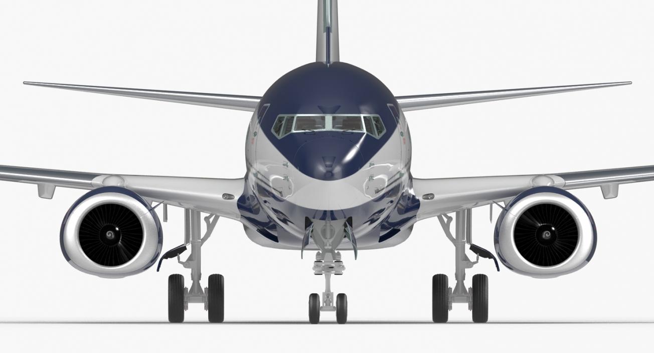 3D Boeing 737-600 with Interior Generic