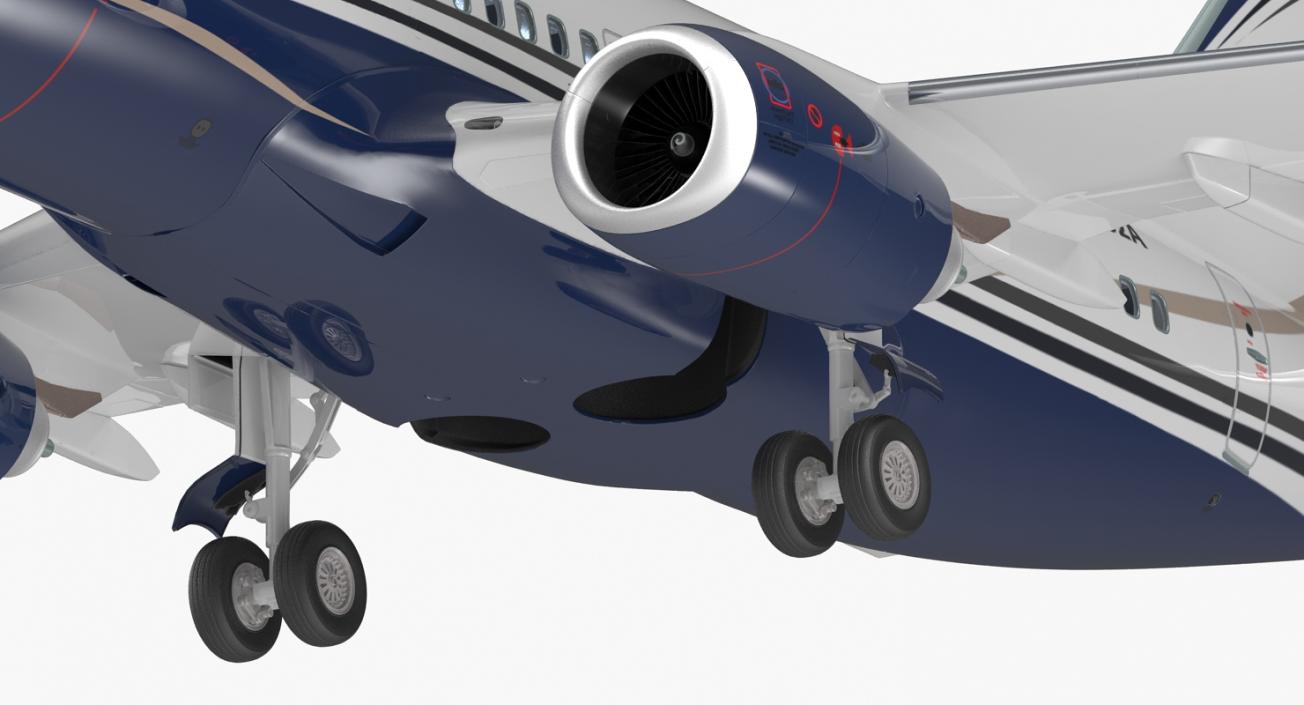 3D Boeing 737-600 with Interior Generic