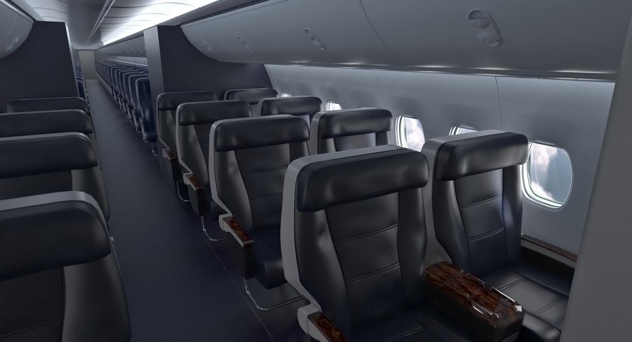 3D Boeing 737-600 with Interior Generic