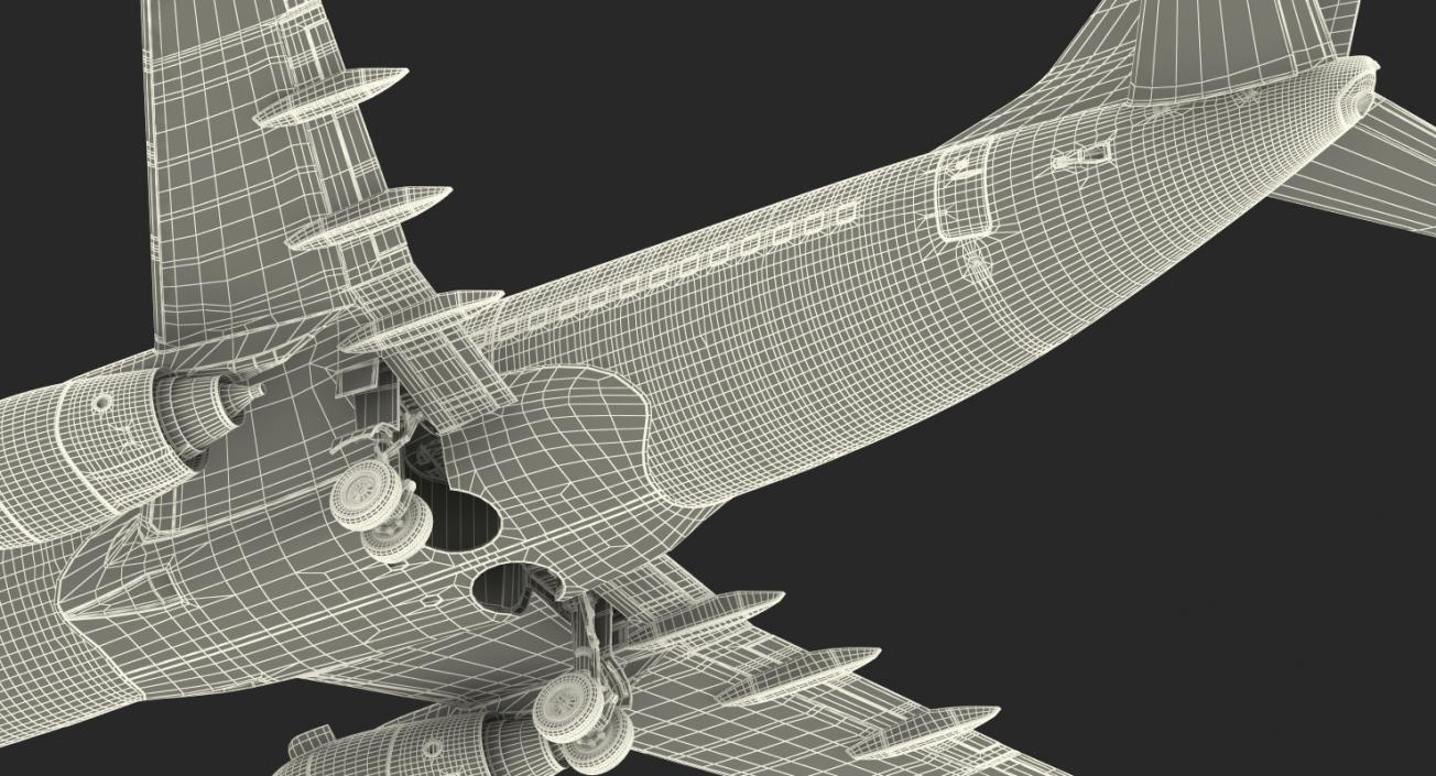 3D Boeing 737-600 with Interior Generic