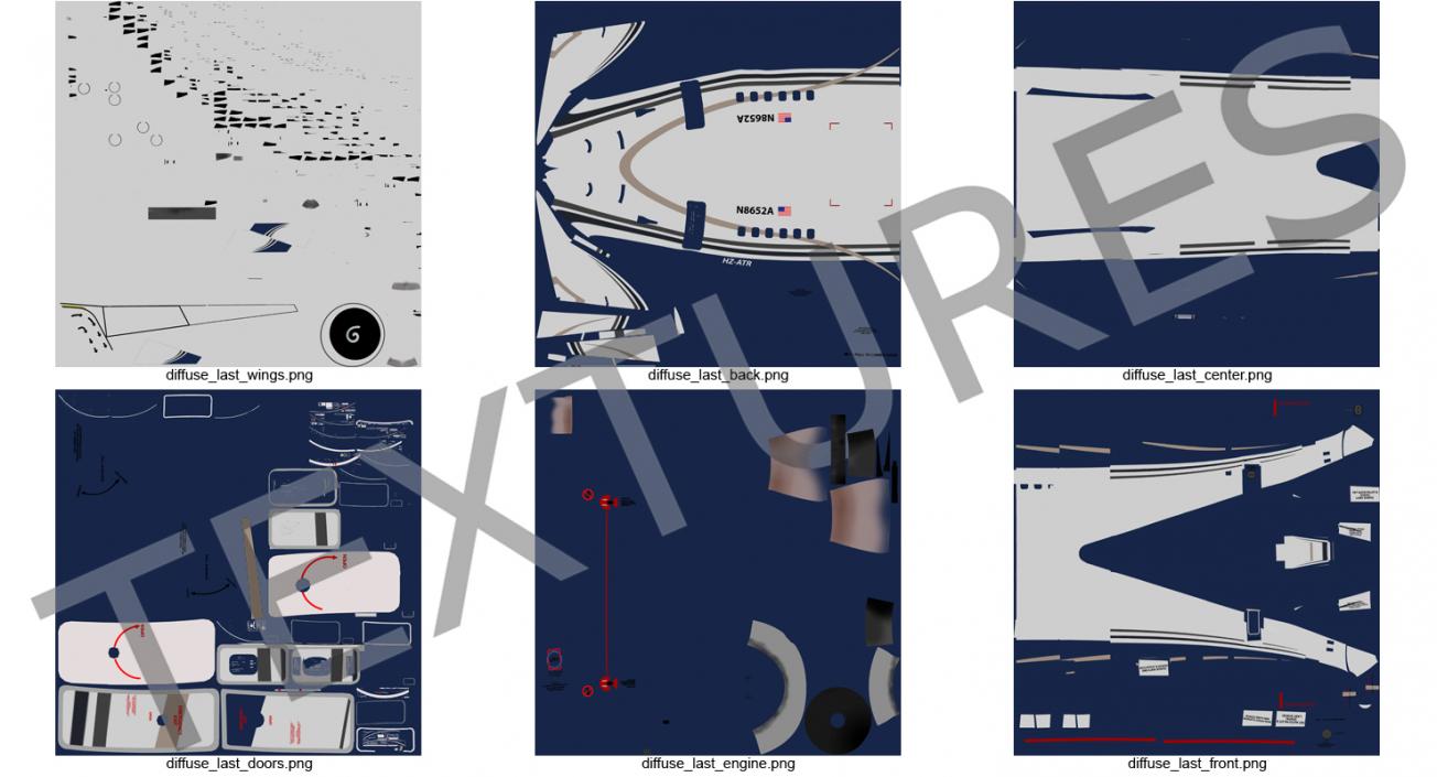 3D Boeing 737-600 with Interior Generic