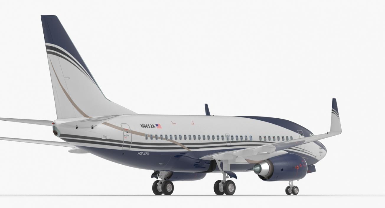 3D Boeing 737-600 with Interior Generic