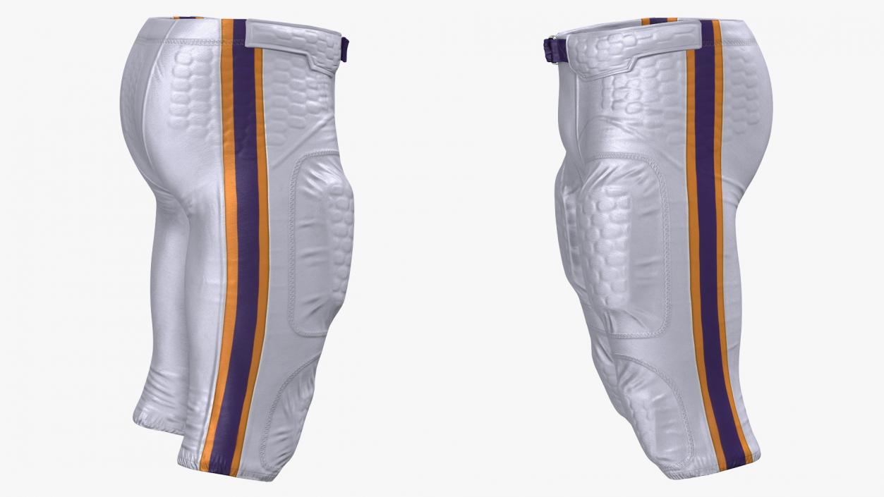 3D model American Football Player Bottoms Uniform