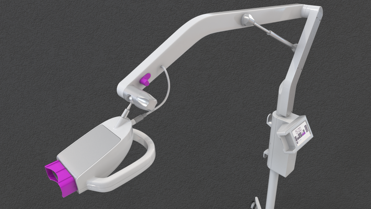 3D Dental Whitening Machine Rigged