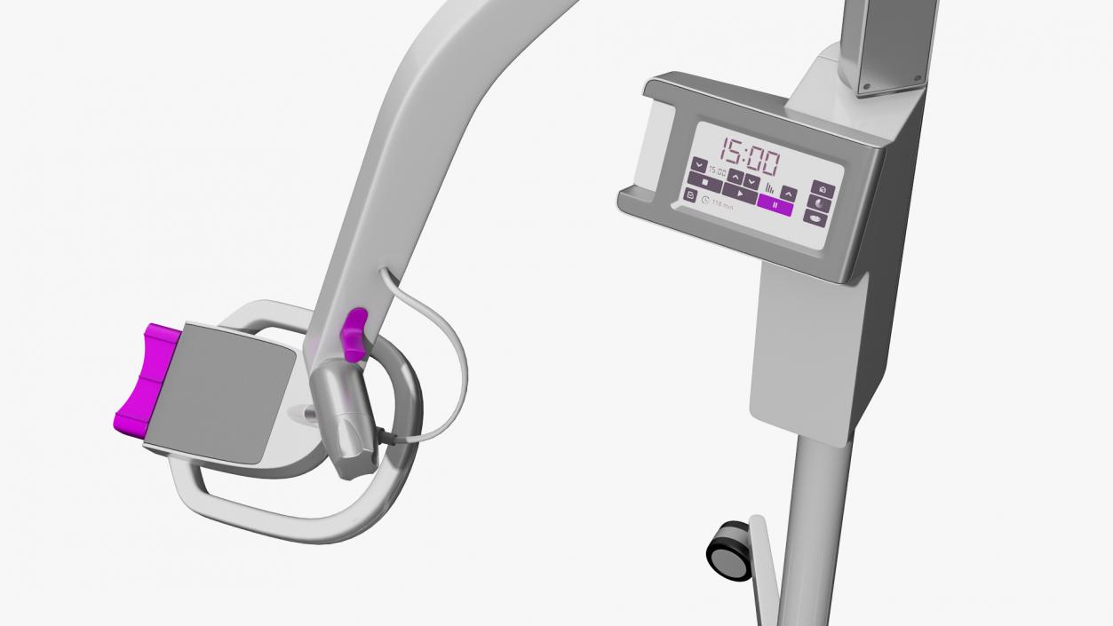 3D Dental Whitening Machine Rigged