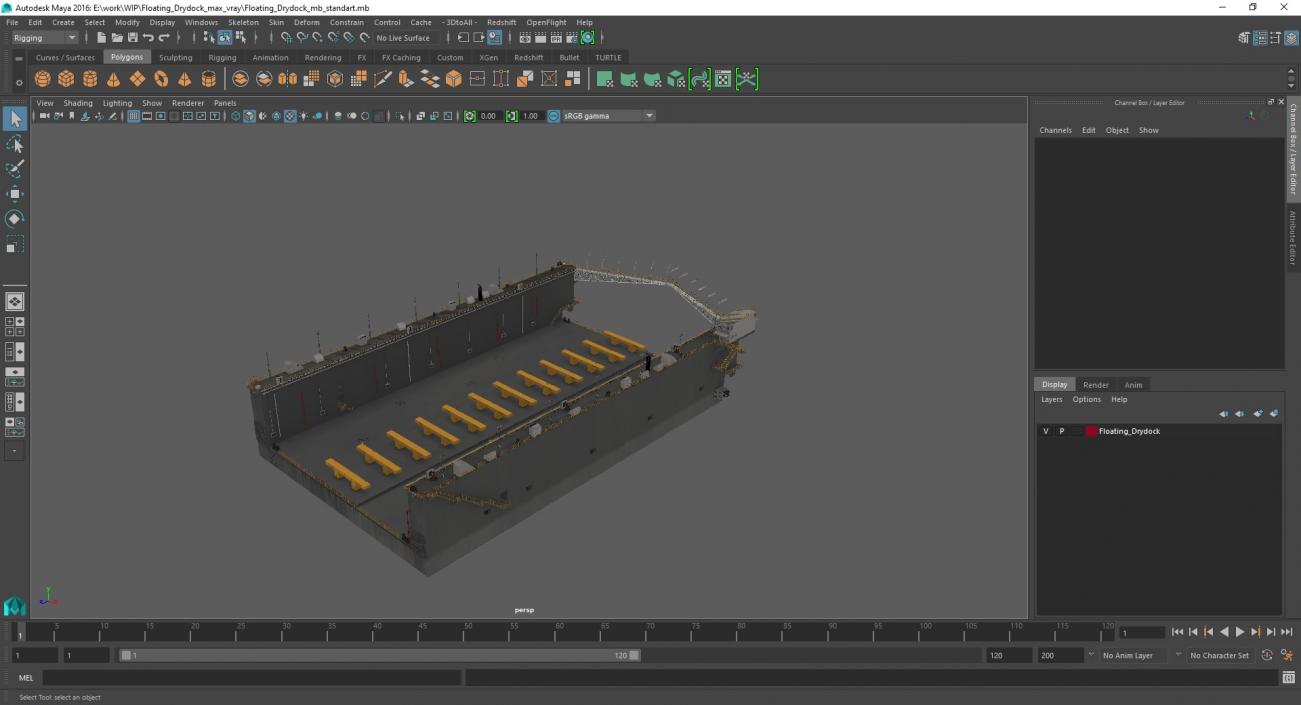 3D Floating Drydock