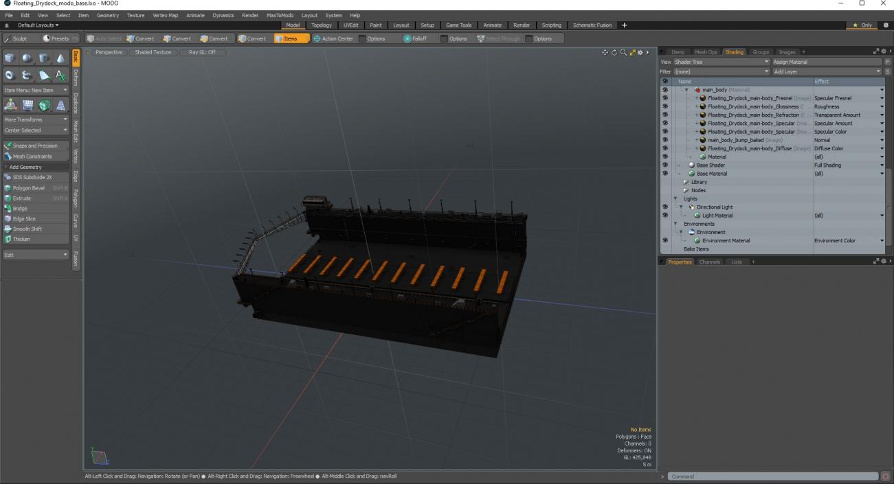 3D Floating Drydock