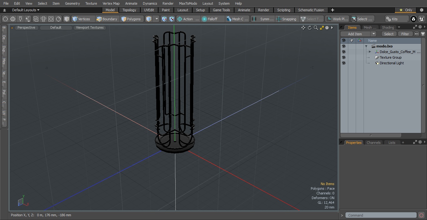 3D Capsule Holder for Coffee Machine model